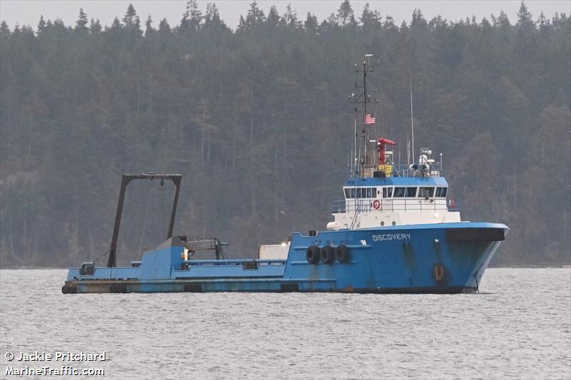 discovery (Offshore Tug/Supply Ship) - IMO 9202302, MMSI 303284000, Call Sign WDF8208 under the flag of Alaska