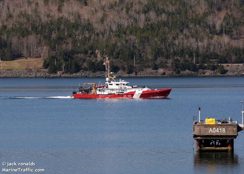 g. peddle s.c. (Patrol Vessel) - IMO 9586071, MMSI 316021599, Call Sign CGGP under the flag of Canada