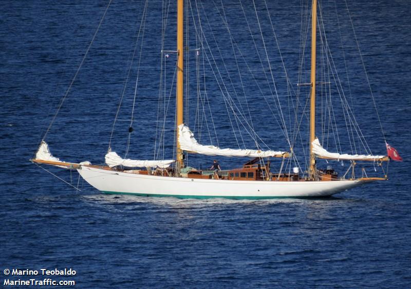 sumurun (Sailing vessel) - IMO , MMSI 319113900, Call Sign ZGGH4 under the flag of Cayman Islands