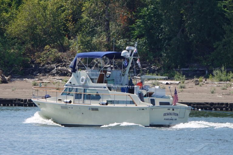 resolution (Pleasure craft) - IMO , MMSI 338034319 under the flag of USA