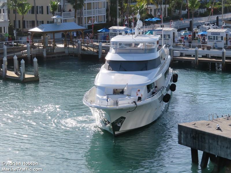 my frisky lady (Pleasure craft) - IMO , MMSI 339581000, Call Sign 6YTC3 under the flag of Jamaica