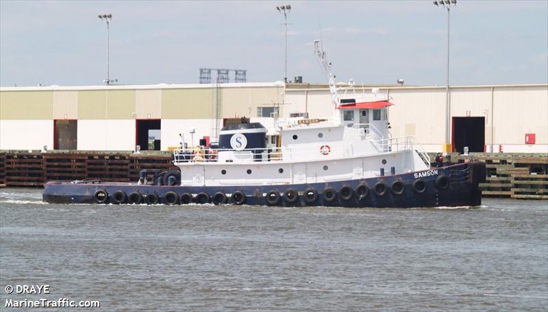 samson (Tug) - IMO , MMSI 367182630, Call Sign WDD7155 under the flag of United States (USA)