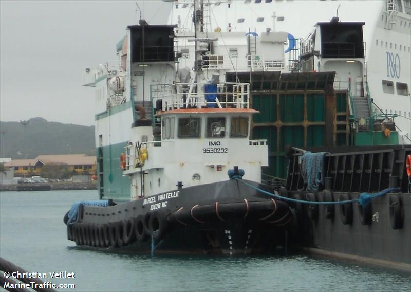 marcel viratelle (Tug) - IMO , MMSI 540009400, Call Sign FNQS under the flag of New Caledonia