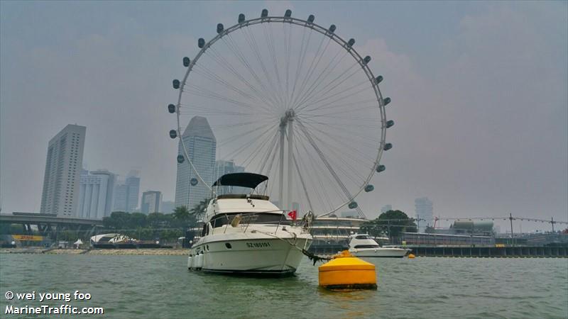 zen sea (Pleasure craft) - IMO , MMSI 563033030 under the flag of Singapore