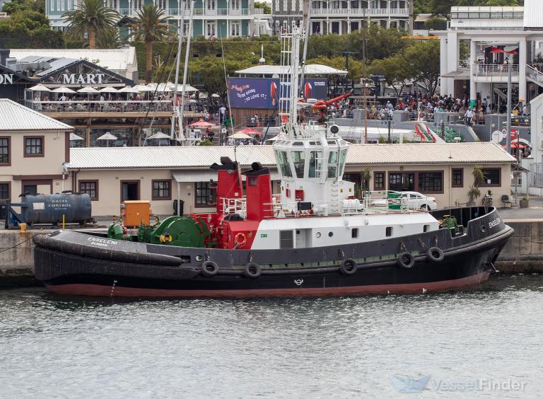 tug enseleni (Tug) - IMO , MMSI 601265000, Call Sign ZR6168 under the flag of South Africa