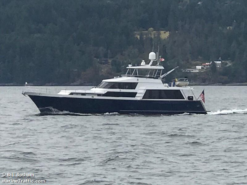 max (Pleasure craft) - IMO , MMSI 665832666 under the flag of Saint Helena