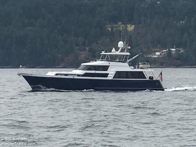 max (Pleasure craft) - IMO , MMSI 665832666 under the flag of Saint Helena