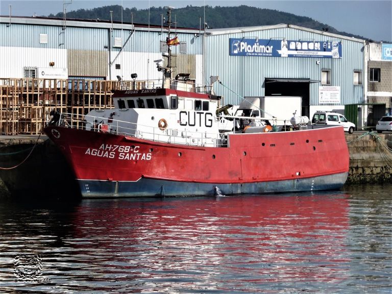 aguas santas (Fishing Vessel) - IMO 8610796, MMSI 204226000, Call Sign CUTG under the flag of Azores