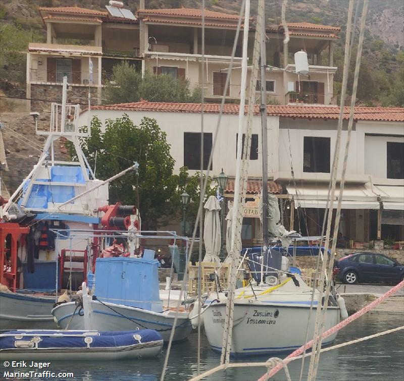 zusulina (Pleasure craft) - IMO , MMSI 211263120, Call Sign DJ6012 under the flag of Germany