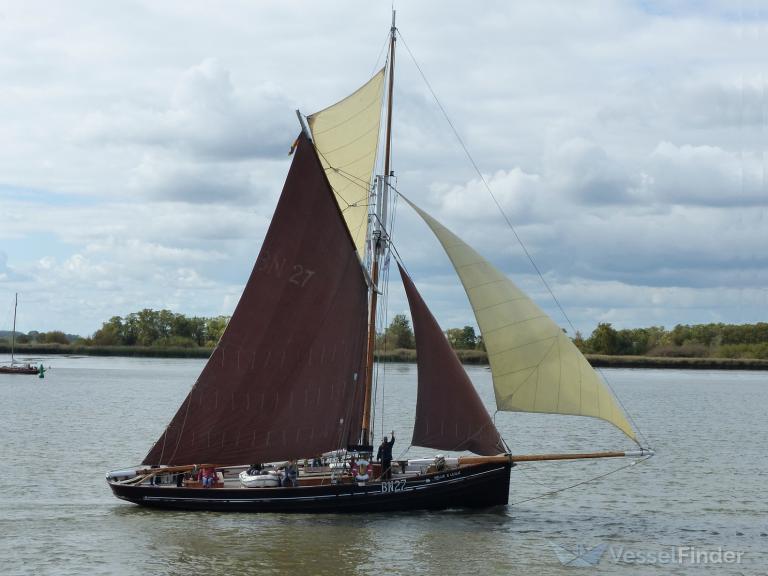 nellie leslie (Sailing vessel) - IMO , MMSI 211276720, Call Sign DFAV under the flag of Germany