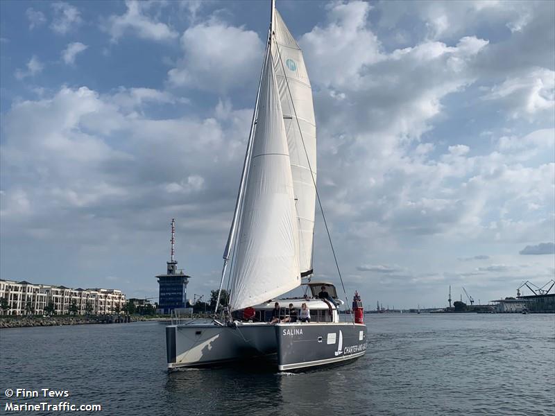 salina (Sailing vessel) - IMO , MMSI 211318680, Call Sign DC2907 under the flag of Germany