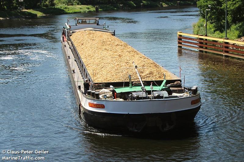 zufriedenheit (Cargo ship) - IMO , MMSI 211458830, Call Sign DB 5507 under the flag of Germany