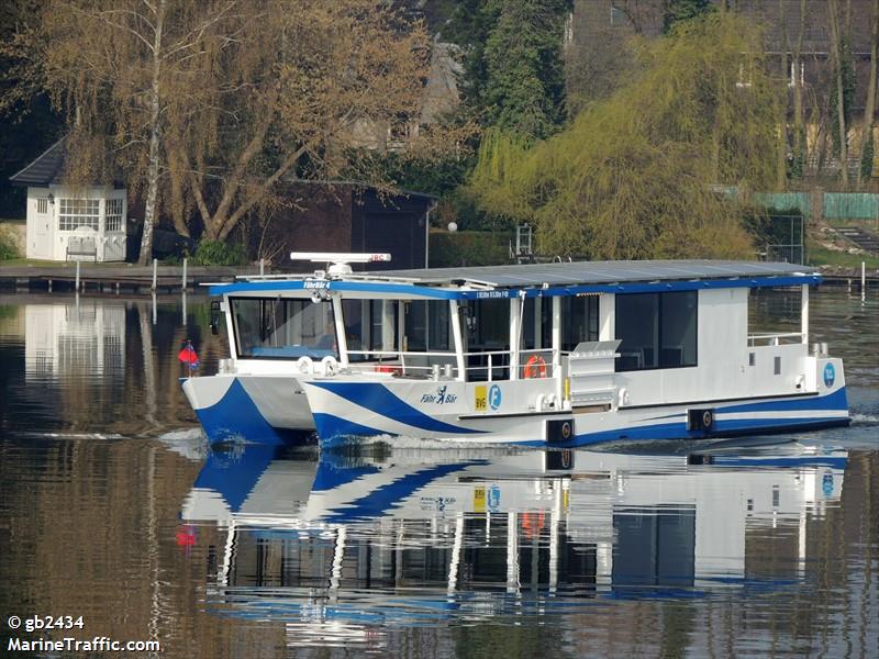 faehrbaer 4 (Passenger ship) - IMO , MMSI 211800200, Call Sign DK7525 under the flag of Germany