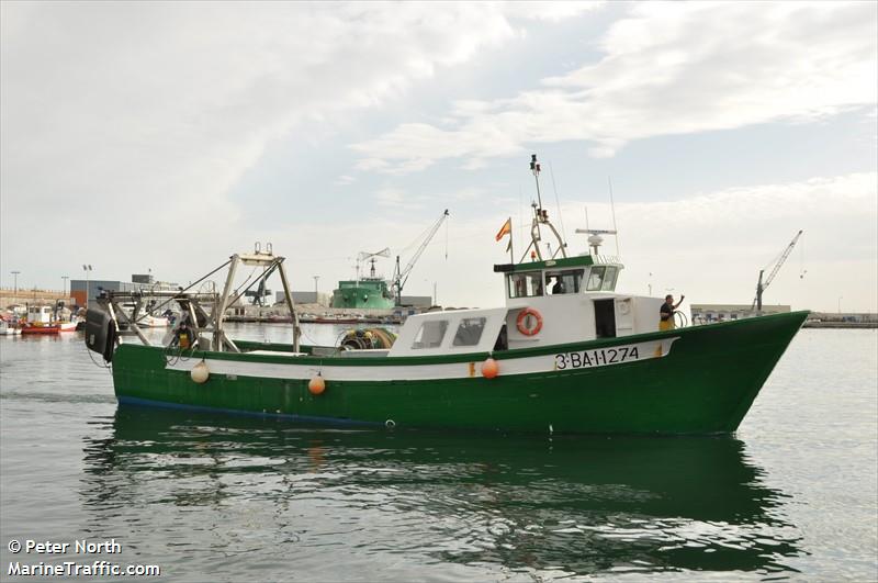 avi salvador (Fishing vessel) - IMO , MMSI 224011150 under the flag of Spain