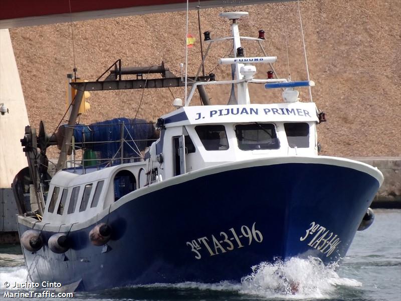 jaume pijuan primer (Fishing vessel) - IMO , MMSI 224014270, Call Sign EA2631 under the flag of Spain