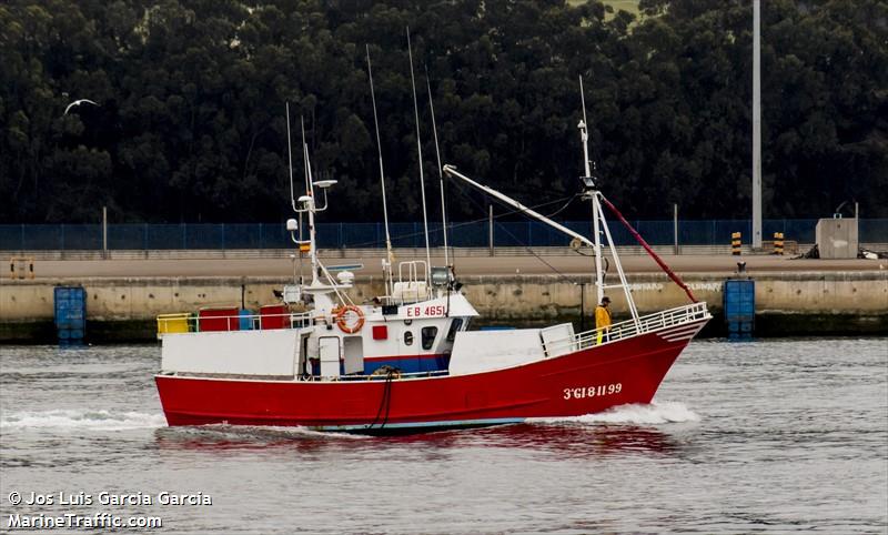 nuevo hnos suarez (Fishing vessel) - IMO , MMSI 224021560, Call Sign EB4651 under the flag of Spain