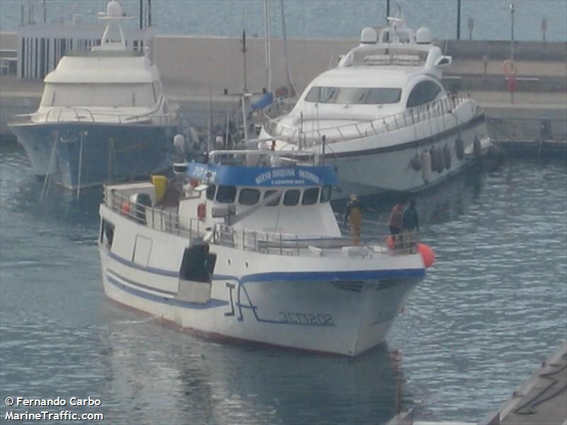 nvo juaquina antonio (Fishing vessel) - IMO , MMSI 224052840 under the flag of Spain