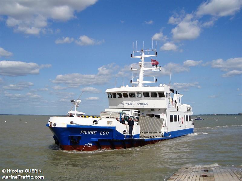 pierre loti (Passenger ship) - IMO , MMSI 227002660, Call Sign FV8589 under the flag of France