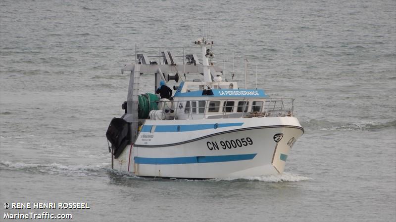 fv la perseverance (Fishing vessel) - IMO , MMSI 227316750 under the flag of France