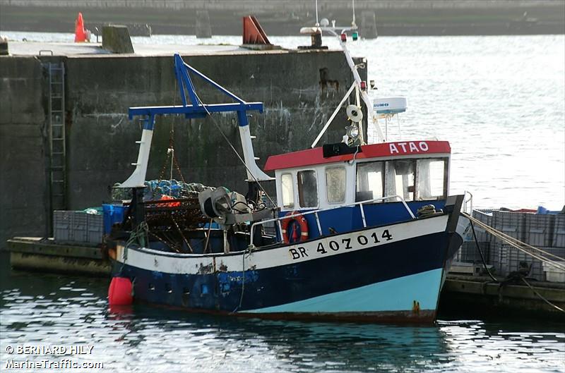 atao (Fishing vessel) - IMO , MMSI 227631770, Call Sign FG4485 under the flag of France