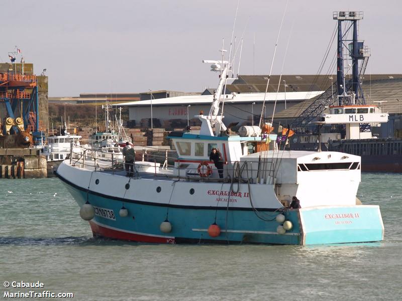 fv excalibur 2 (Fishing vessel) - IMO , MMSI 228249000, Call Sign FVKU under the flag of France
