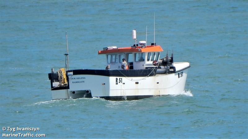 our helena (Fishing vessel) - IMO , MMSI 232011976, Call Sign MCBN2 under the flag of United Kingdom (UK)