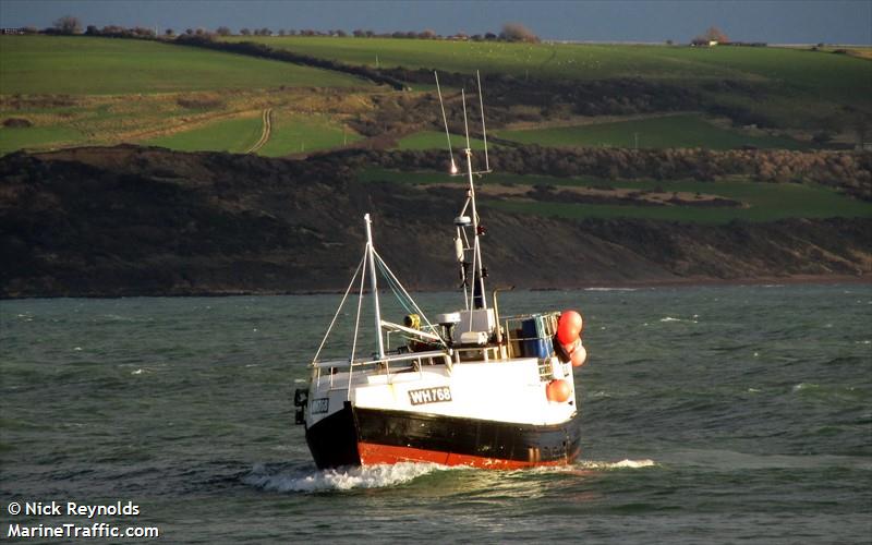 royal escape wh768 (Fishing vessel) - IMO , MMSI 235031461, Call Sign MYLA2 under the flag of United Kingdom (UK)