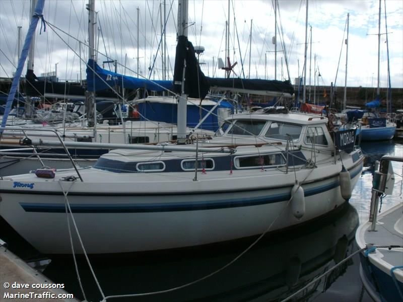 morag (Pleasure craft) - IMO , MMSI 235031717, Call Sign ZQFZ8 under the flag of United Kingdom (UK)