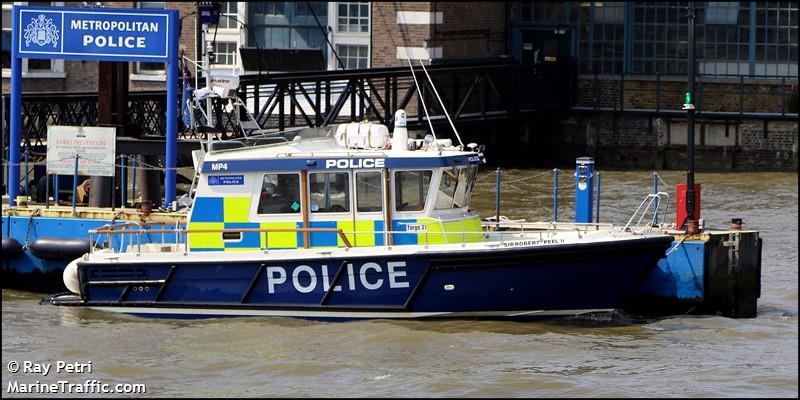 sir robert peel ii (Law enforcment) - IMO , MMSI 235058564, Call Sign 2ACF6 under the flag of United Kingdom (UK)