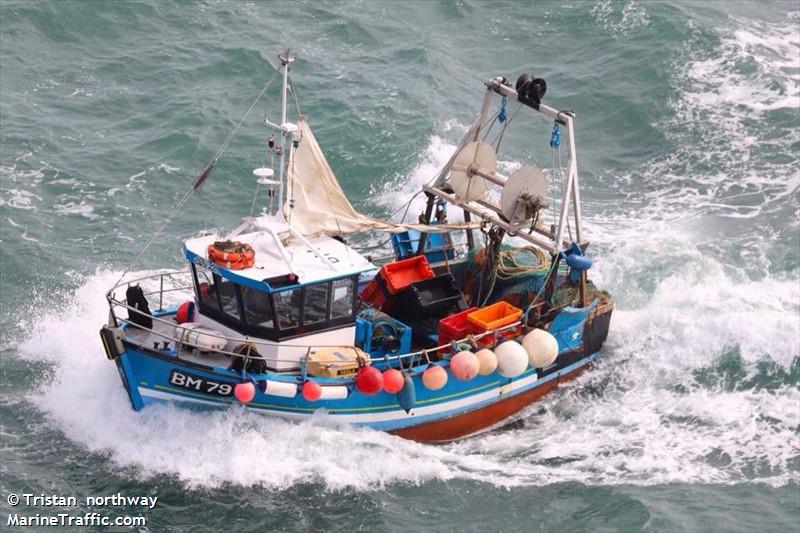 mfv adela (Fishing vessel) - IMO , MMSI 235091013, Call Sign 2FGH8 under the flag of United Kingdom (UK)