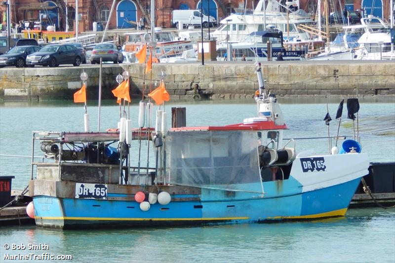 our kate (Fishing vessel) - IMO , MMSI 235107334, Call Sign MRGY9 under the flag of United Kingdom (UK)
