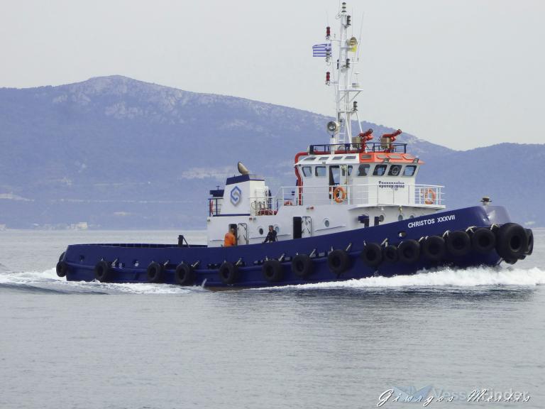 christos xxxvii (Tug) - IMO , MMSI 239951200, Call Sign SVA6992 under the flag of Greece