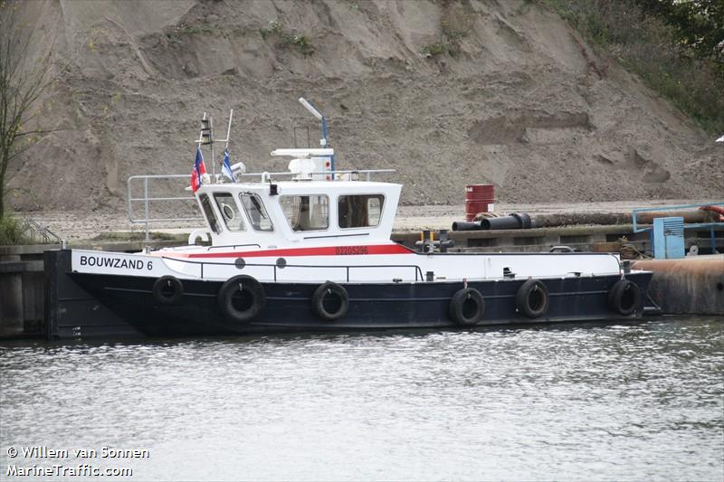bouwzand 6 (Other type) - IMO , MMSI 244070468, Call Sign PD6399 under the flag of Netherlands