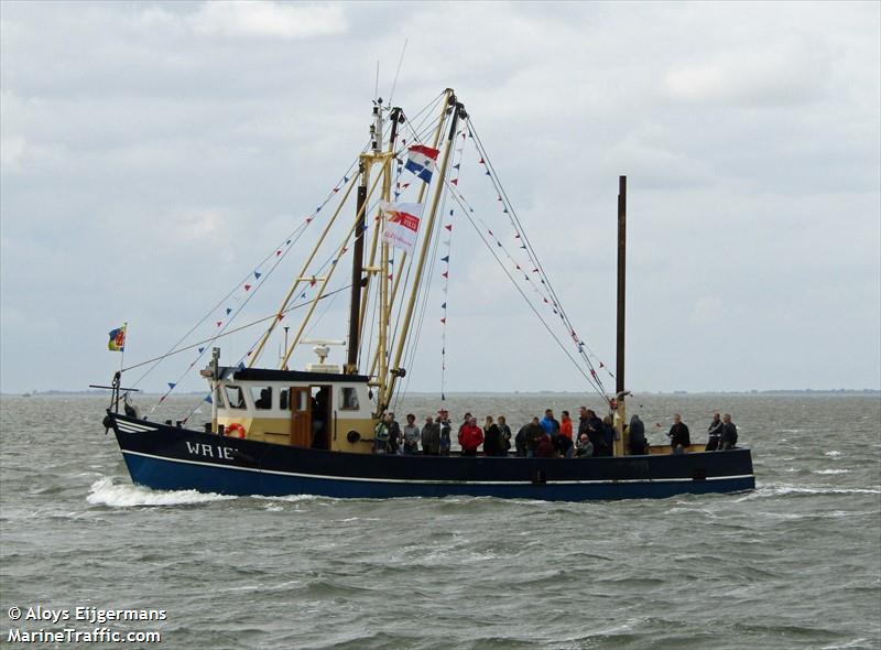 wr161 de jacob jr. (Fishing vessel) - IMO , MMSI 244135000, Call Sign PI2721 under the flag of Netherlands