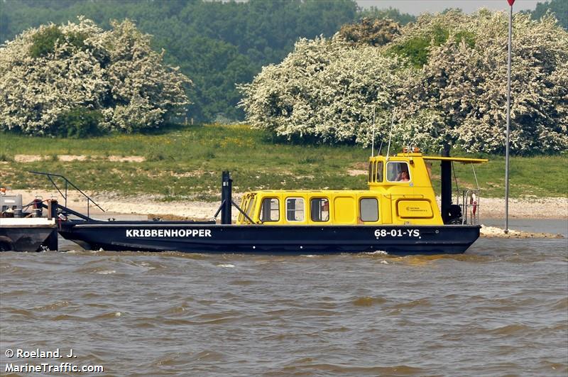 kribbenhopper (Tug) - IMO , MMSI 244170869, Call Sign PA4878 under the flag of Netherlands