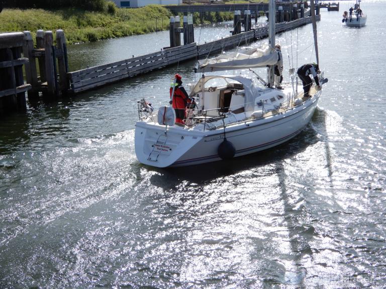 dame blanche (Sailing vessel) - IMO , MMSI 244180970, Call Sign PF3109 under the flag of Netherlands