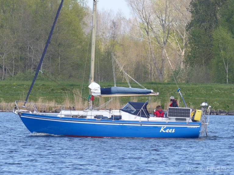 kees (Sailing vessel) - IMO , MMSI 244181752, Call Sign PH7941 under the flag of Netherlands