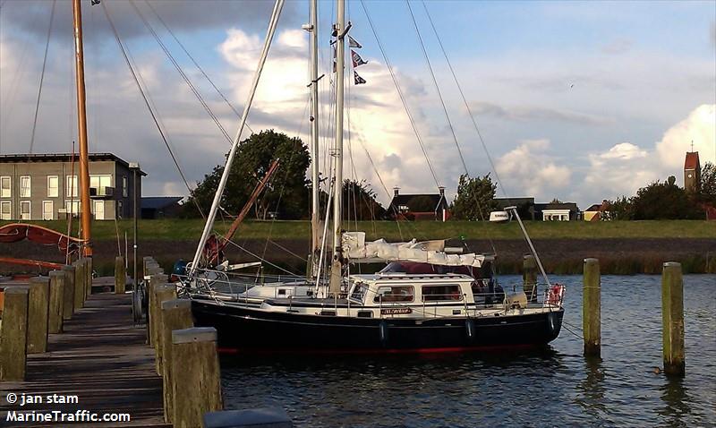 zeezwaluw (Sailing vessel) - IMO , MMSI 244810559, Call Sign PA 6935 under the flag of Netherlands