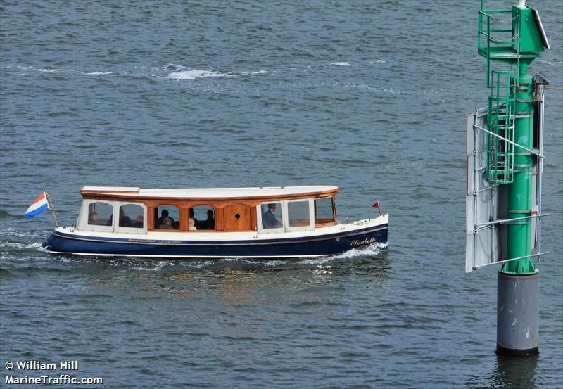 elisabeth (Passenger ship) - IMO , MMSI 244830842, Call Sign PI9279 under the flag of Netherlands