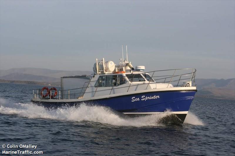sea sprinter (Passenger ship) - IMO , MMSI 250001051, Call Sign EICF6 under the flag of Ireland