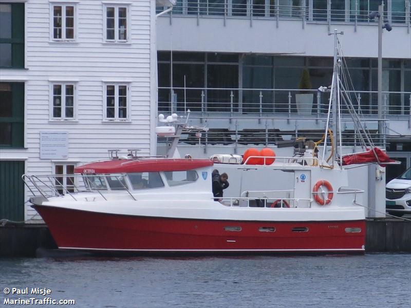 octivia (Fishing vessel) - IMO , MMSI 257017850, Call Sign LH2090 under the flag of Norway