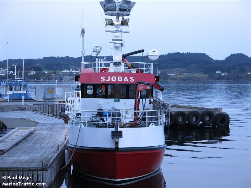sjobas (Fishing vessel) - IMO , MMSI 257142820, Call Sign LK2950 under the flag of Norway