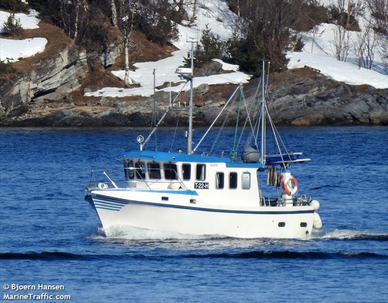 karoline (Fishing vessel) - IMO , MMSI 257175740 under the flag of Norway