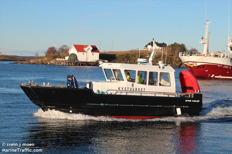 ov myken (Cargo ship) - IMO , MMSI 257241500, Call Sign LG7087 under the flag of Norway