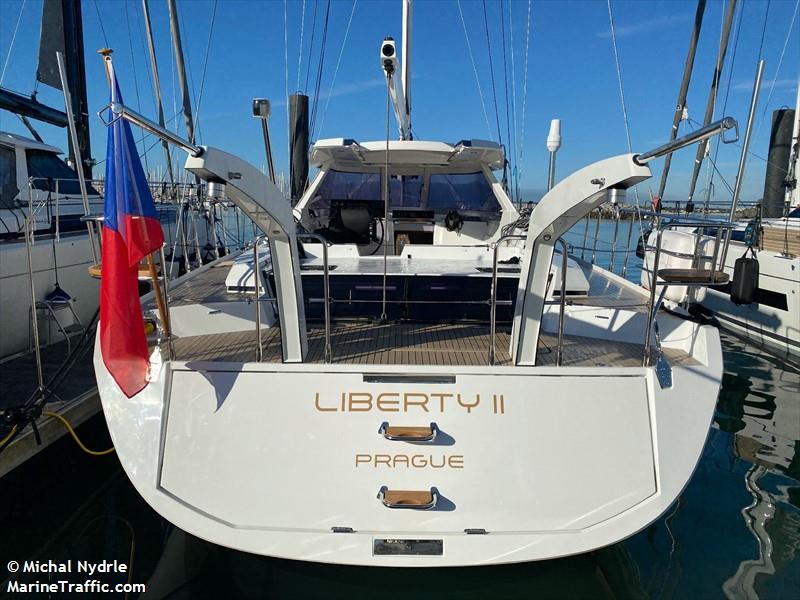 liberty ii (Sailing vessel) - IMO , MMSI 270714000, Call Sign OL5816 under the flag of Czech Rep