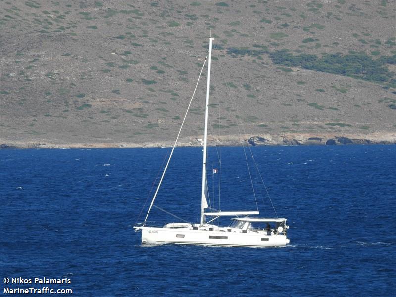 marto (Sailing vessel) - IMO , MMSI 271046923, Call Sign YMB2898 under the flag of Turkey