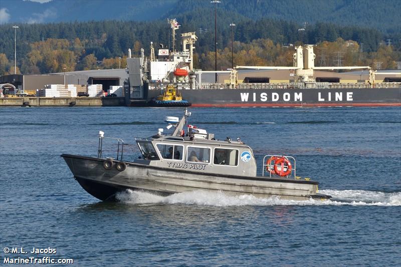 tymac pilot (Passenger ship) - IMO , MMSI 316020724 under the flag of Canada