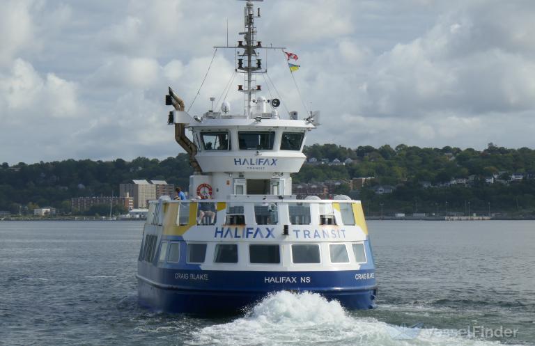 craig blake (Passenger ship) - IMO , MMSI 316030538 under the flag of Canada