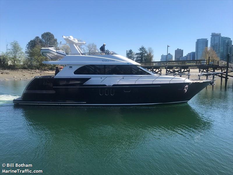 marquesa (Pleasure craft) - IMO , MMSI 316043988 under the flag of Canada