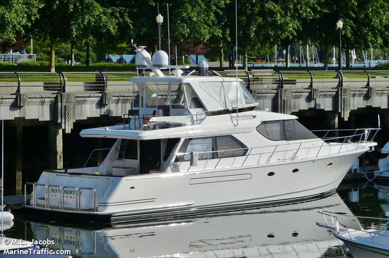 no worries (Pleasure craft) - IMO , MMSI 338041291 under the flag of USA
